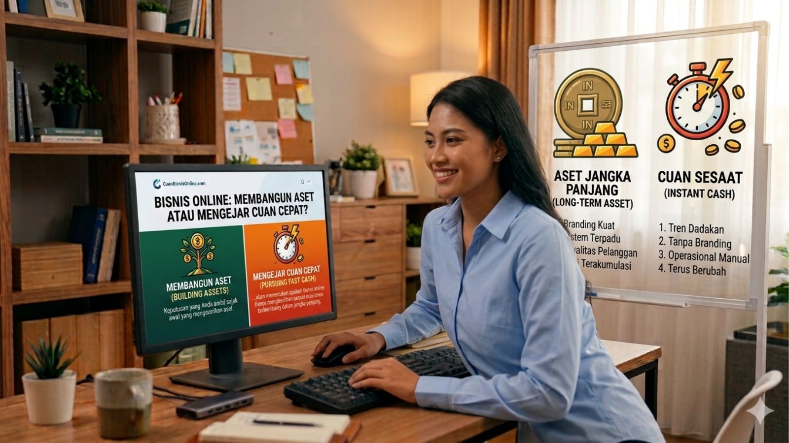 Bisnis Online: Membangun Aset atau Mengejar Cuan Cepat?