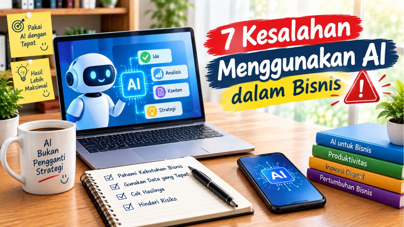 7 Kesalahan Menggunakan AI dalam Bisnis