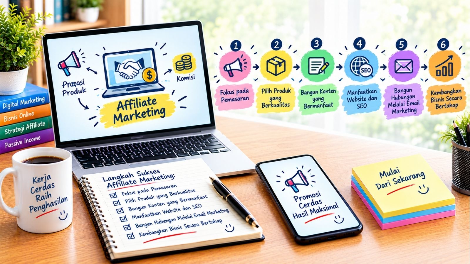 Affiliate Marketing Tanpa Membuat Produk Sendiri