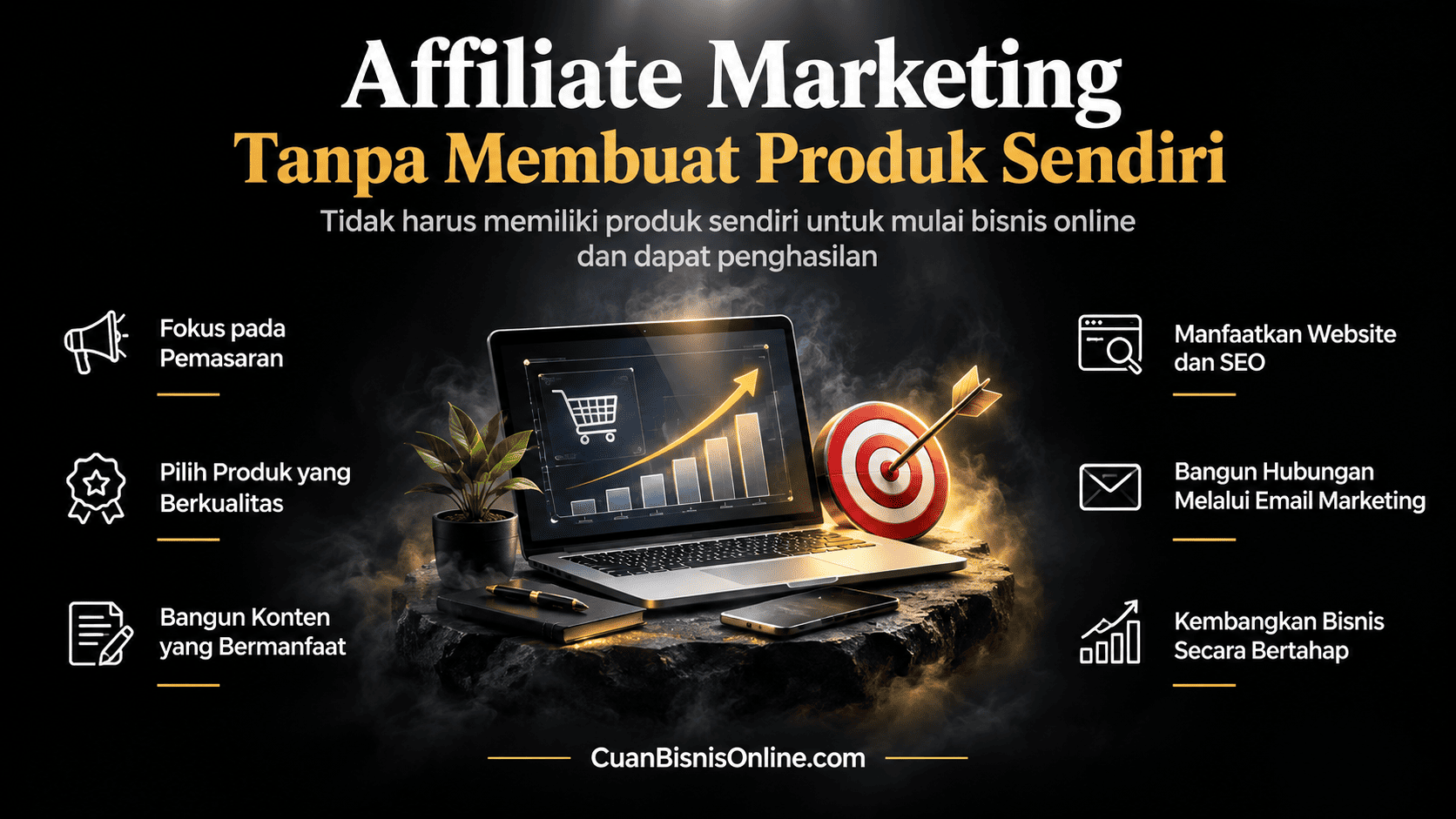 Affiliate Marketing Tanpa Membuat Produk Sendiri
